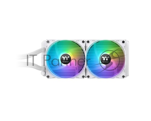 Жидкостная система охлаждения Thermaltake CL-W330-PL12WT-A Floe RC240 CPU&;Memory AIO Liquid Cooler Snow Edition/All-in-one liquid cooling system/120 ARGB Fan*2/memory not include Жидкостная система охлаждения Thermaltake CL-W330-PL12WT-A Floe RC240 CPU&;Memory AIO Liquid Cooler Snow Edition/All-in-one liquid cooling system/120 ARGB Fan*2/memory not include