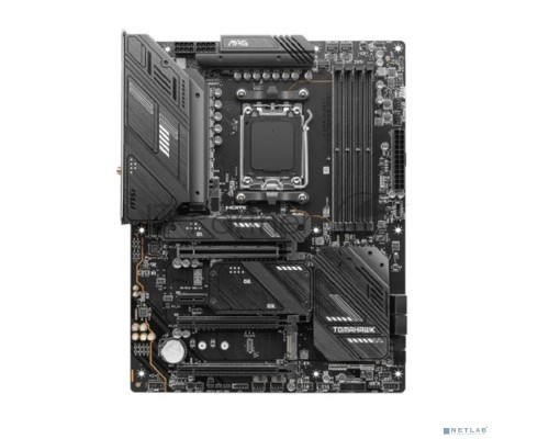 Материнская плата MSI MAG X670E TOMAHAWK WIFI, AM5, AMD X670, 4xDDR5, 4xSATA, 4xM.2, 1xPCI-E 4.0 x2, 1xPCI-E 4.0 x4, 1xPCI-E 5.0 x16, 1xHDMI, 1xDisplayPort, 1xUSB Type-C, 1x2.5Gb LAN, 2xUSB-A 3.2 Gen 1, 2xUSB-A 3.2 Gen 2, 5x3.5 мм, 7.1, Standard-ATX