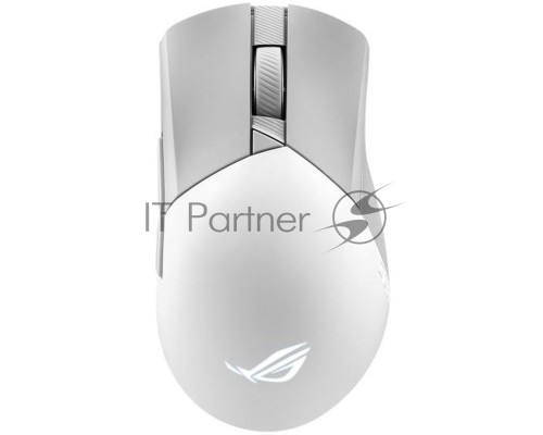 Мышь беспроводная/проводная ASUS P711 ROG Gladius III белый, 36000 dpi, радиоканал, Bluetooth, USB, кнопки - 6