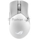 Мышь беспроводная/проводная ASUS P711 ROG Gladius III белый, 36000 dpi, радиоканал, Bluetooth, USB, кнопки - 6