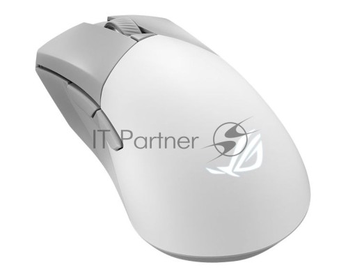 Мышь беспроводная/проводная ASUS P711 ROG Gladius III белый, 36000 dpi, радиоканал, Bluetooth, USB, кнопки - 6