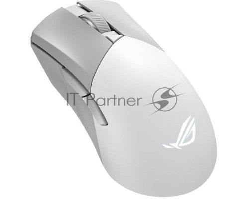 Мышь беспроводная/проводная ASUS P711 ROG Gladius III белый, 36000 dpi, радиоканал, Bluetooth, USB, кнопки - 6