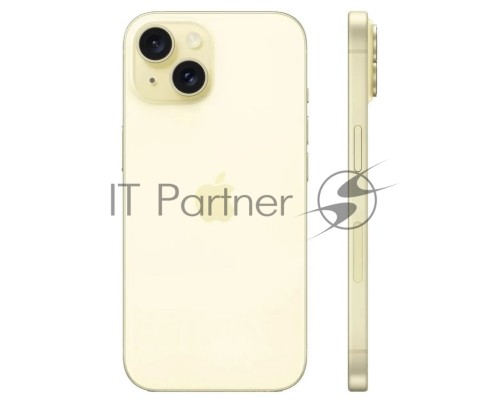 Смартфон Apple iPhone 15 A3092 6Gb, 256Gb, Yellow