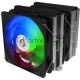 Кулер для процессора N600B-DT-HY black TDP:250WProduct Dimension: 125 ?143 ?158mmHeat Pipe: ?6mm ? 6 pcsFan Dimension: 120?120?25mmVoltage: DC 12VCurrent: 0.24~0.48AFan Speed: 800~1800RPM±10%Air Flow: 31.18~73.92CFM±10%Air Pressure: 0.56~2.1mm/H2O±10%Noi