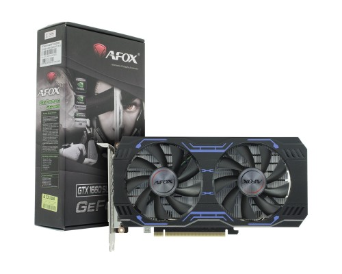 [Видеокарта] Видеокарта AFOX GTX1660 SUPER 6GB 192 bit GDDR6 DP/DVI/HDMI ATX 2FAN  (AF1660S-6144D6H1-V4) RTL