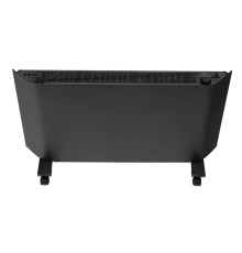 Denzel Конвектор электрический XCE-2000B, 230 В, 2000 Вт, черный, сушилка, колеса, Х-элемент [98129]