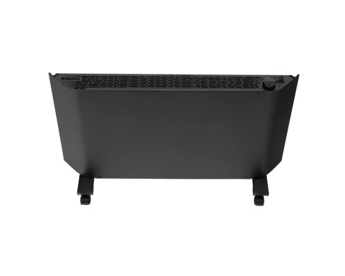 [Тепловые пушки] Denzel Конвектор электрический XCE-2000B, 230 В, 2000 Вт, черный, сушилка, колеса, Х-элемент [98129]