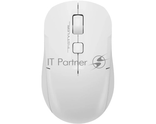 Мышь беспроводная A4Tech Fstyler FG16C Air белый, 2000 dpi, радиоканал, USB, кнопки - 4