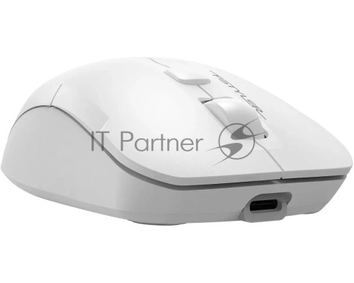 Мышь беспроводная A4Tech Fstyler FG16C Air белый, 2000 dpi, радиоканал, USB, кнопки - 4