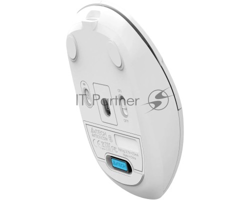 Мышь беспроводная A4Tech Fstyler FG16C Air белый, 2000 dpi, радиоканал, USB, кнопки - 4