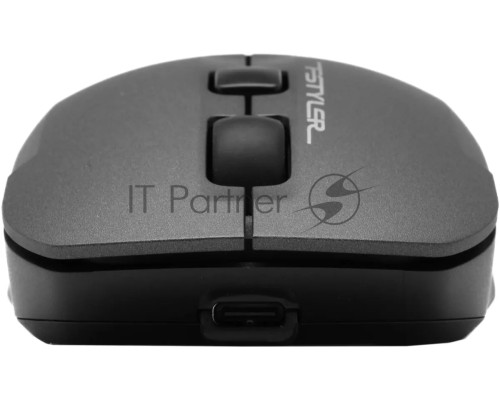 Мышь A4Tech Fstyler FG16C Air серый оптическая (2000dpi) беспроводная USB для ноутбука (3but)