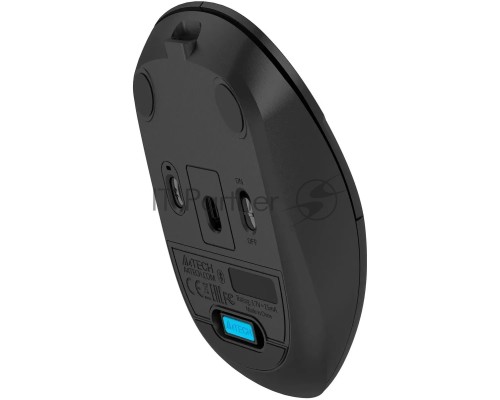 Мышь беспроводная A4Tech Fstyler FG16C Air черный, 2000 dpi, радиоканал, USB, кнопки - 4