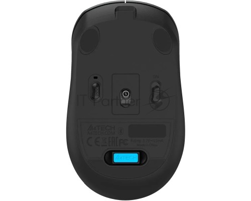 Мышь беспроводная A4Tech Fstyler FG16CS Air серый, 2000 dpi, радиоканал, USB, кнопки - 3