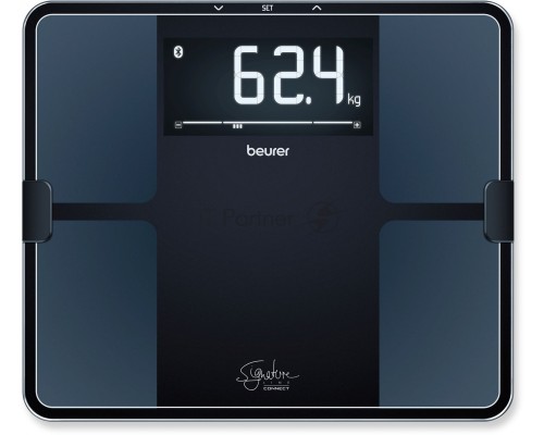 Весы напольные электронные Beurer BF915 Signature Line макс.200кг черный