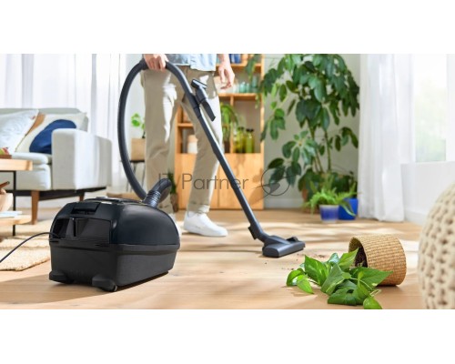 Пылесос Bosch BGL38GOLD черный/золотистый, 600/1700 Вт, уборка сухая, пылесборник мешок 4 л