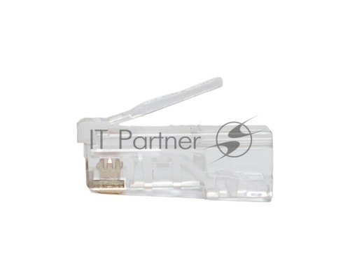 Коннектор RJ-45 TERACOM PRO неэкранированный 8P8C 30мкд Cat.5E универсальный (упак.10шт)