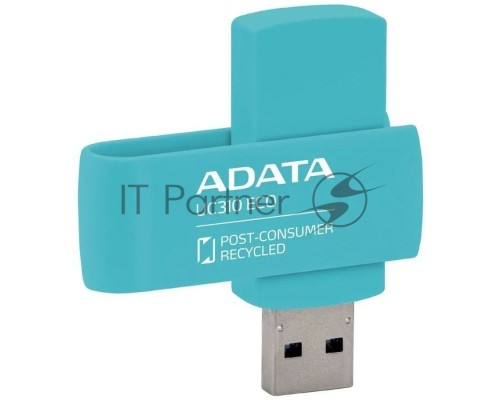 Флеш диск ADATA USB3 64GB GREEN UC310E-64G-RGN