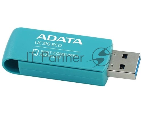 Флеш диск ADATA USB3 64GB GREEN UC310E-64G-RGN
