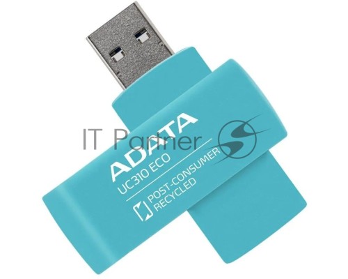 Флеш диск ADATA USB3 64GB GREEN UC310E-64G-RGN