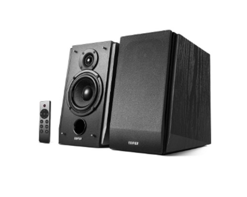 [Колонки] Edifier R1855DB Matte Black {70W RMS, 60-20000Гц, дерево, пульт ДУ, Bluetooth 5.0}