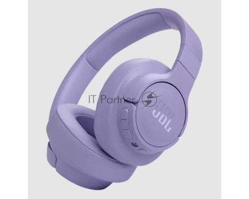 Наушники JBL Tune 770NC, Bluetooth, накладные, фиолетовый