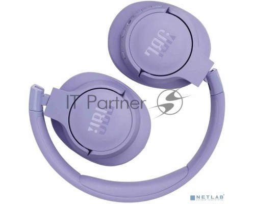 Наушники JBL Tune 770NC, Bluetooth, накладные, фиолетовый