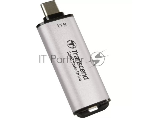Накопитель SSD Transcend USB-C 1TB TS1TESD300S ESD300 серебристый