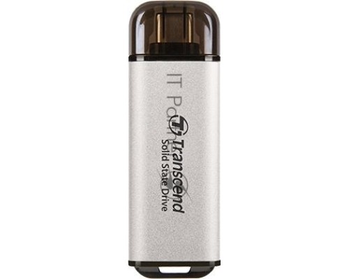 Накопитель SSD Transcend USB-C 512GB TS512GESD300S ESD300 серебристый