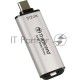 Накопитель SSD Transcend USB-C 512GB TS512GESD300S ESD300 серебристый