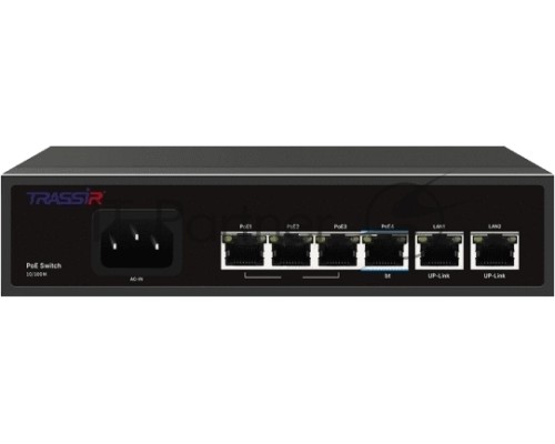 Коммутатор Trassir TR-NS1206-65-4PoE