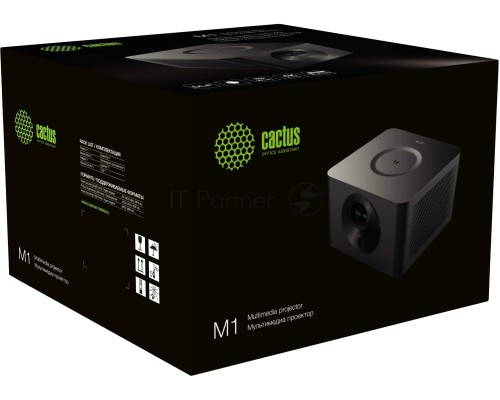 Проектор Cactus CS-M1.SG DLP 9600Lm (1920x1080) 200000:1 ресурс лампы:20000часов 1xUSB typeA 1xHDMI 1.9кг
