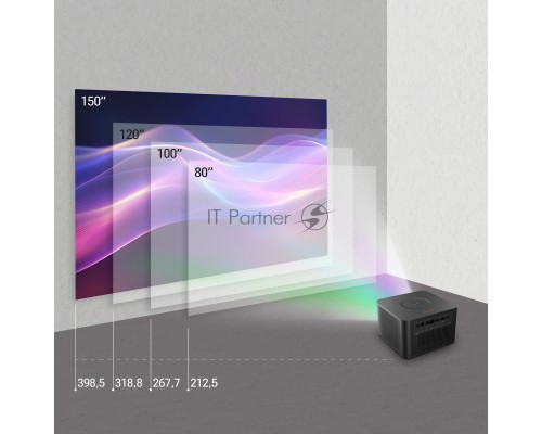Проектор Cactus CS-M1.SG DLP 9600Lm (1920x1080) 200000:1 ресурс лампы:20000часов 1xUSB typeA 1xHDMI 1.9кг