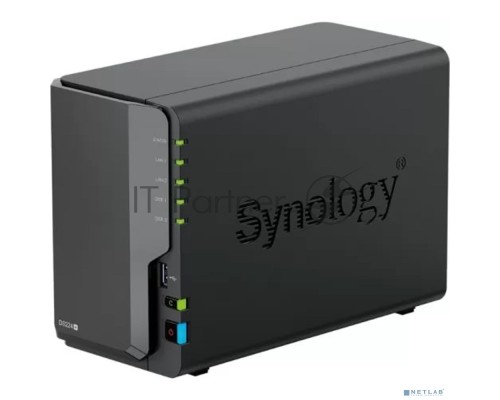 СХД настольное исполнение SYNOLOGY 2BAY NO HDD DS224+