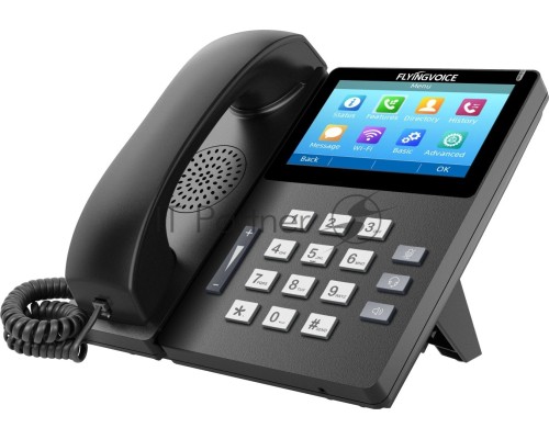 Телефон IP Flyingvoice FIP15G Plus черный (упак.:1шт) Телефон IP Flyingvoice FIP15G Plus черный (упак.:1шт)