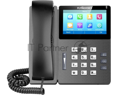 Телефон IP Flyingvoice FIP15G Plus черный (упак.:1шт) Телефон IP Flyingvoice FIP15G Plus черный (упак.:1шт)