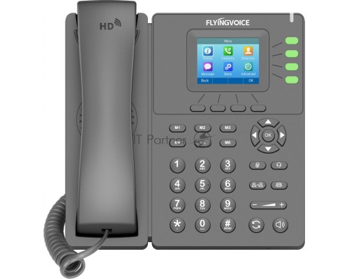 Телефон IP Flyingvoice P21 серый (упак.:1шт)