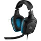Наушники с микрофоном Logitech G431 черный (981-000772)