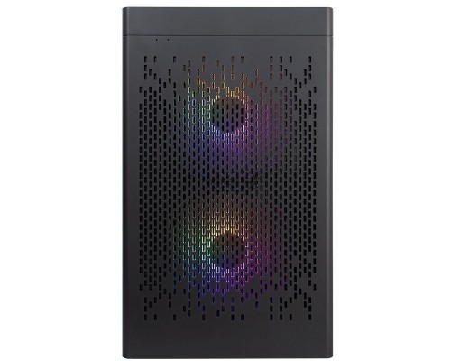 Компьютерный корпус 1STPLAYER DK D3-B Black / mATX / 1x120mm & 2x140mm LED fans inc. / D3-B-BK-2F1P-1F1