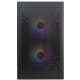 Компьютерный корпус 1STPLAYER DK D3-B Black / mATX / 1x120mm & 2x140mm LED fans inc. / D3-B-BK-2F1P-1F1