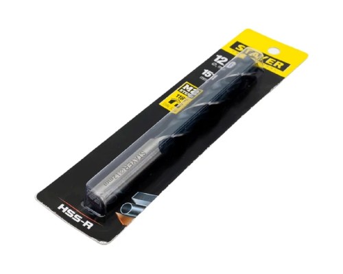 [Шпатели, мастерки, кельмы, терки, гладилки] Сверло Stayer 29602-12,  по металлу,  12мм,  цилиндрический,  1шт