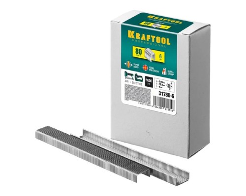 [Клещи ] Скобы для степлера Kraftool 31780-6