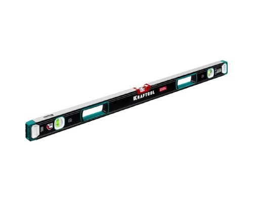 [Клещи ] Уровень пузырьковый Kraftool 34988-100 100см, магнитный, глазков: 3шт