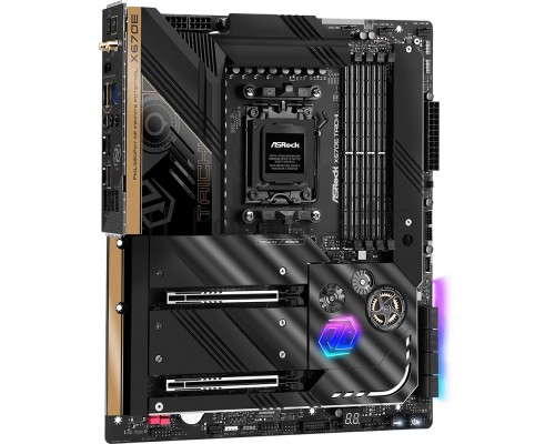 Материнская плата ASRock X670E TAICHI, Socket AM5, AMD X670, 4xDDR5-4800, HDMI, 2xPCI-Ex16, 8xSATA3, 4xM.2, 6 Ch Audio, 1x2.5GLan, WiFi, (4+4)xUSB2.0, (8+4)xUSB3.2, (0+1)xUSB3.2 Type-C™, (2+0)xUSB4 Type-C™, ATX, RTL {}