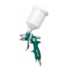 Краскораспылитель Kraftool AirFlat LVLP 06524-1.4 220л/мин соп.:1.4мм бак:0.6л зеленый