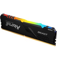 Оперативная память Kingston 16GB DDR4 3200MHz DIMM FURY Beast Black RGB XMP KF432C16BB12A/16 CL16, 1.35V 288-pin Non-ECC
