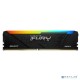 Оперативная память Kingston 16GB DDR4 3200MHz DIMM FURY Beast Black RGB XMP KF432C16BB12A/16 CL16, 1.35V 288-pin Non-ECC