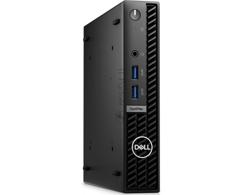 Компьютер Dell Optiplex 7010 Micro i3 13100T (2.5) 16Gb SSD512Gb UHDG 770 Linux Ubuntu GbitEth WiFi BT 260W мышь клавиатура черный (7010-3650)