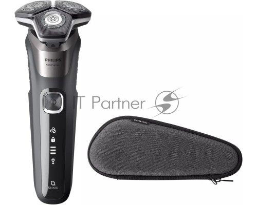 Электробритва Philips S5887/30 серый/серебристый