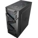 Корпус ALSEYE Warrior-B Mini-ITX/Micro ATX/ATX, USB2.0*2+HD Audio+USB3.0*1, 