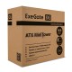 Компьютерный корпус Miditower ExeGate EVO-8225-EVO800 (ATX, БП EVO800RGB с вент. 12см, 2*USB+1*USB3.0, черный, 2 вент. с RGB подсветкой и полоса на передней панели, боковая панель - закаленное стекло)